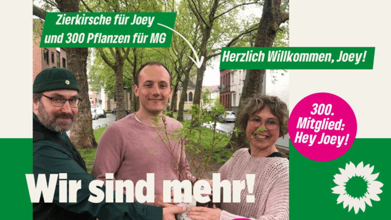 Wir sind mehr: Herzlich willkommen, 300. Mitglied!